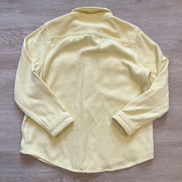 Outerknown Chroma Blanket Shirt Women's Buttercream Yellow-Size M/L - Picture 2 of 10